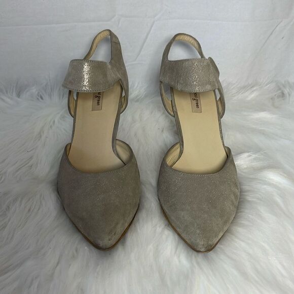 Paul Green Tan Slingback Heels - Picture 2 of 7